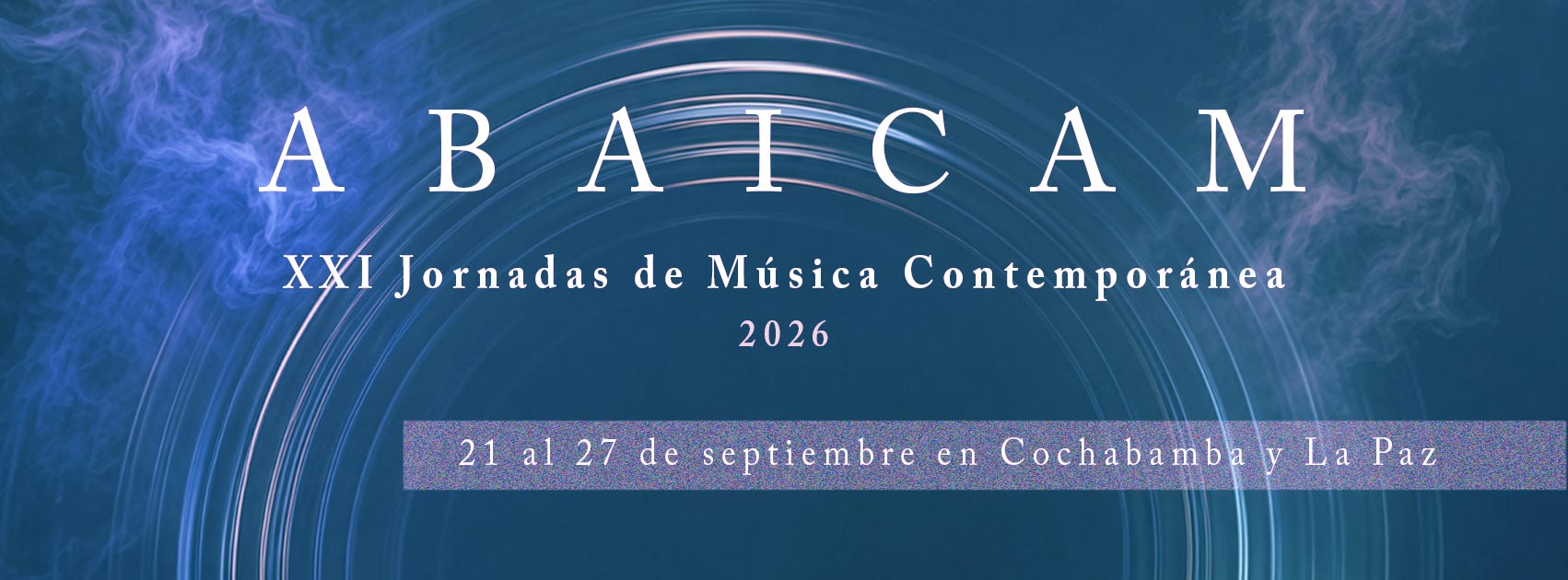XXI Jornadas de Música Contemporánea ABAICAM 2026